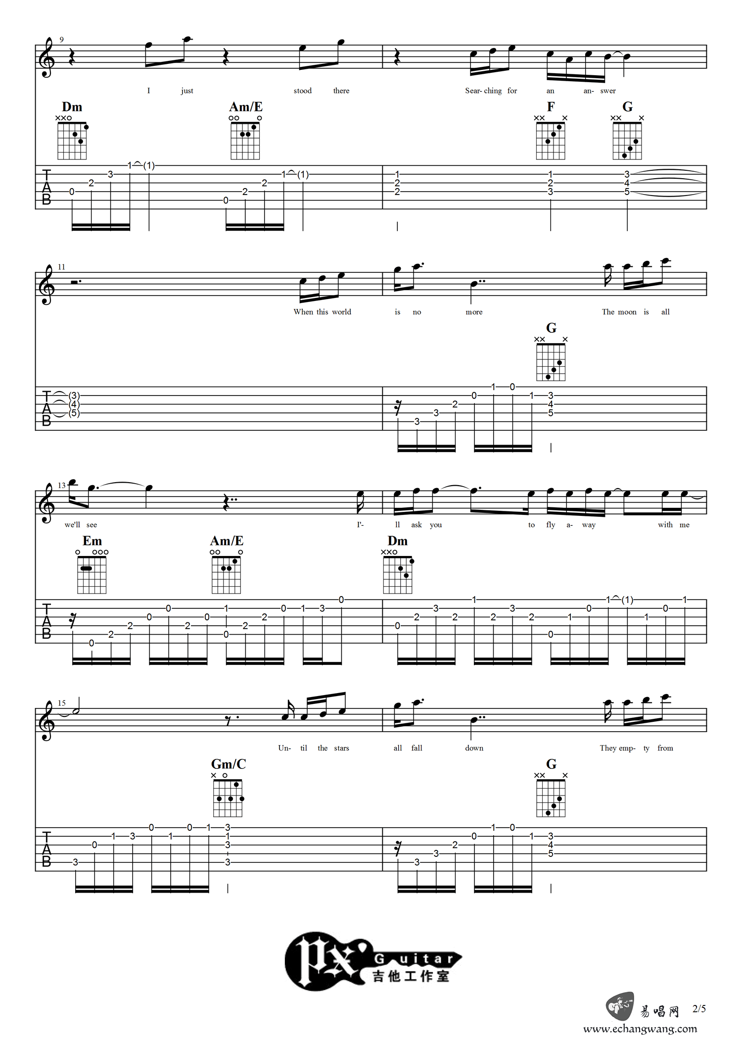 Everything's Alright吉他谱_2