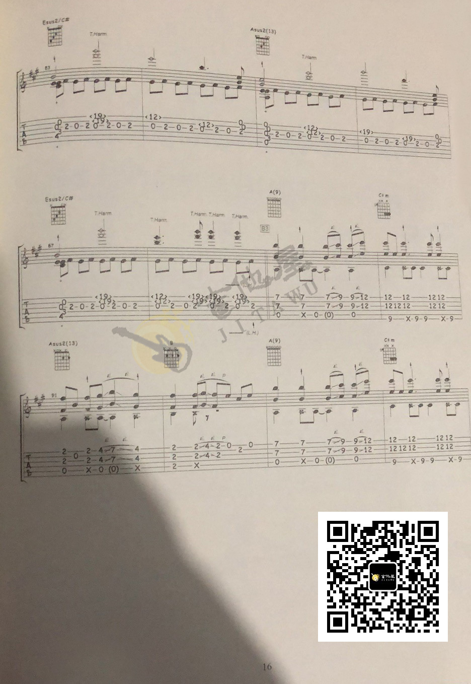 重阳指弹吉他谱_7