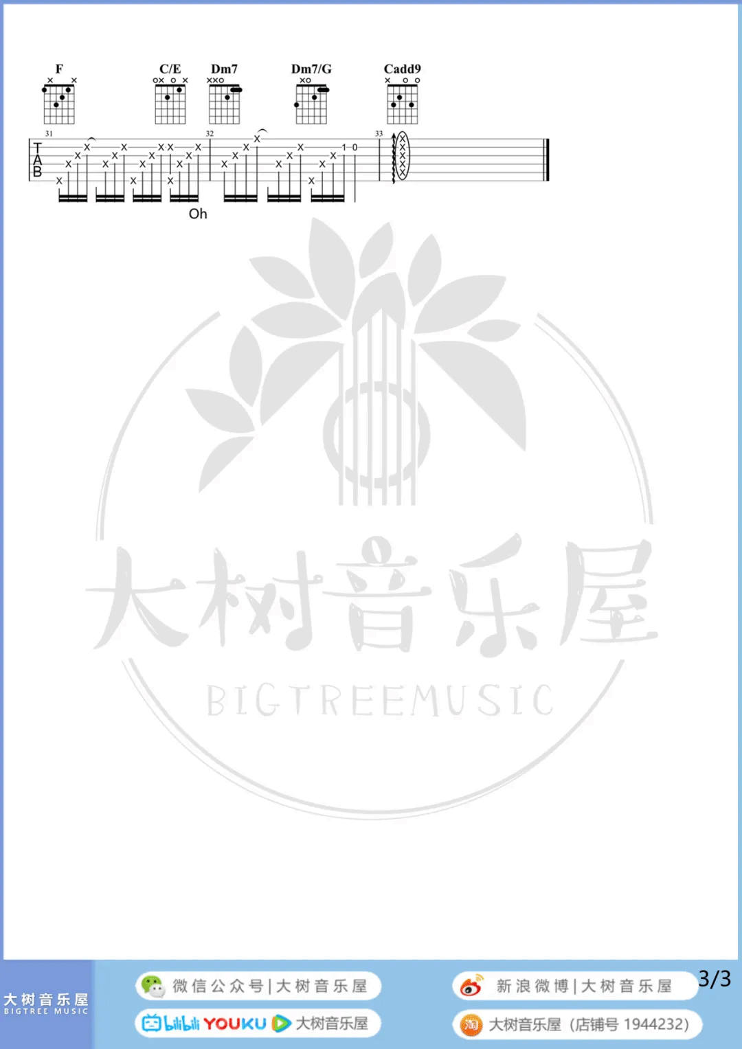 Forever Young吉他谱_3