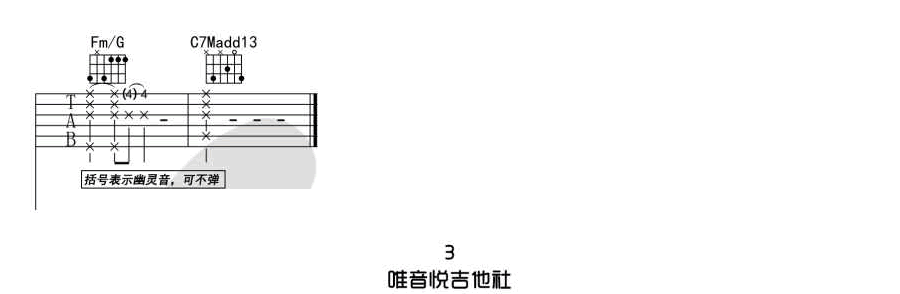 年轮说吉他谱_3