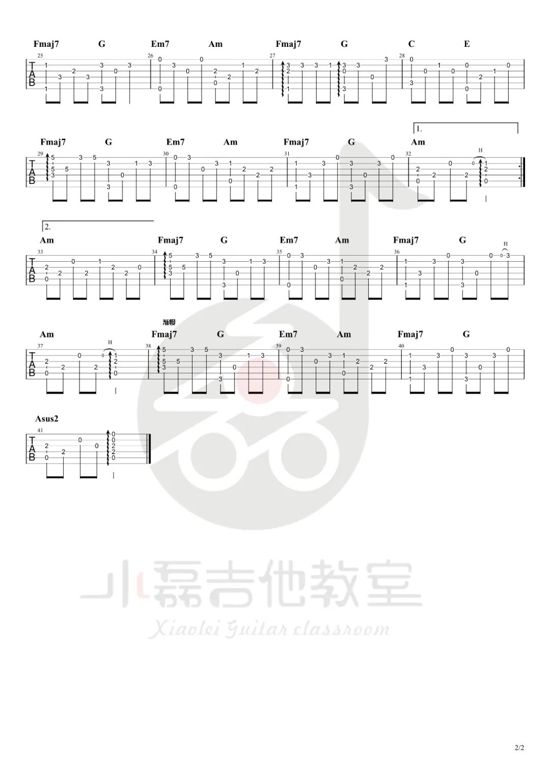胡广生指弹吉他谱_2