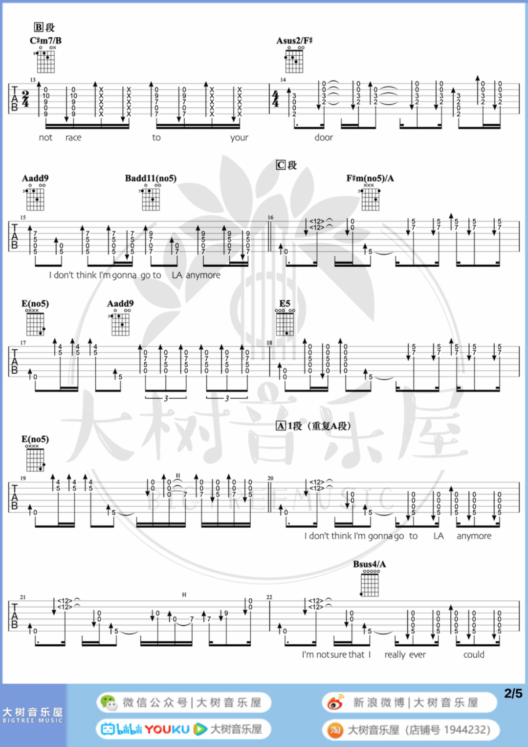 In Your Atmosphere吉他谱_2