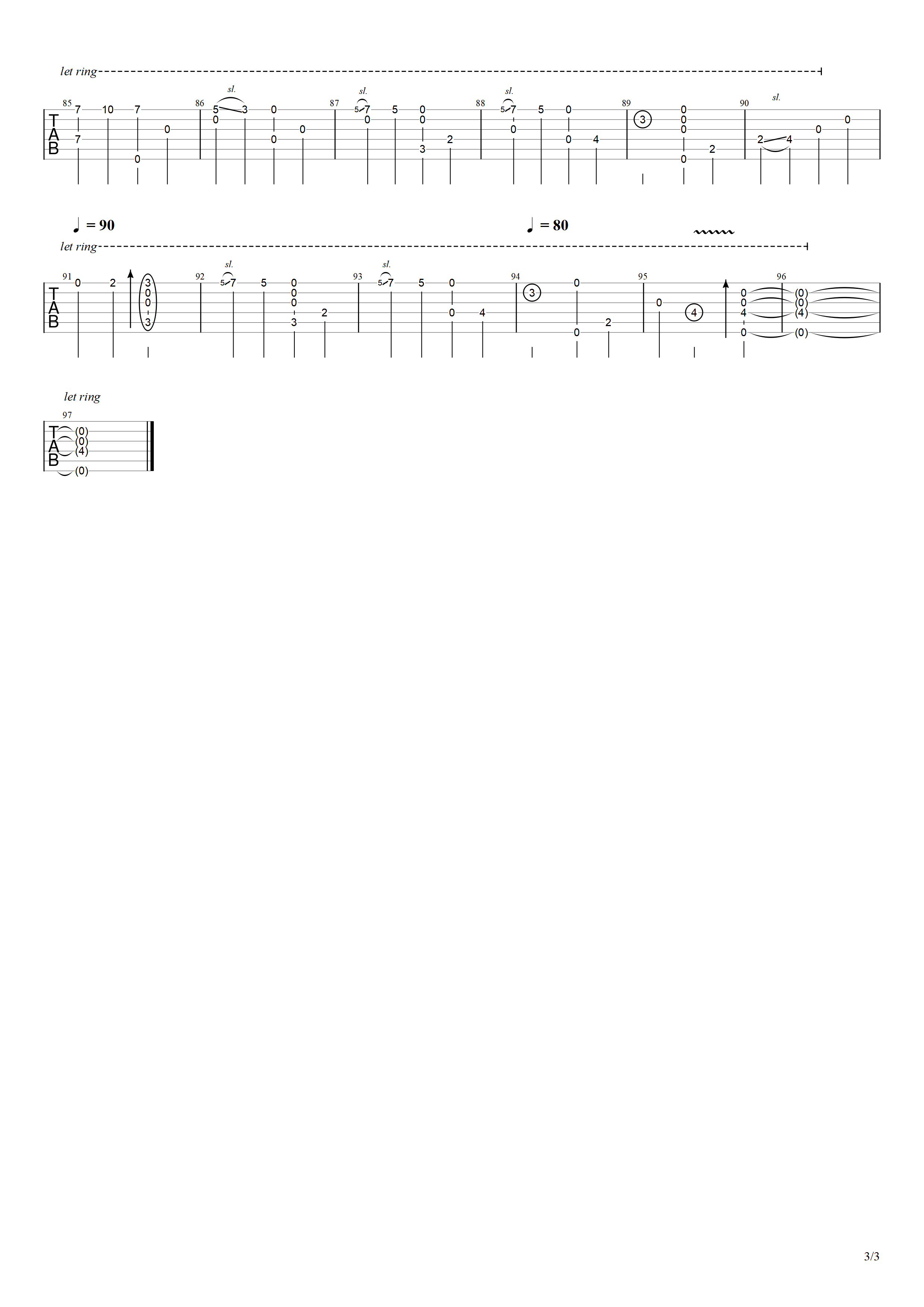 穿越时空的思念指弹吉他谱_3