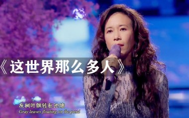 这世界那么多人吉他谱_封面