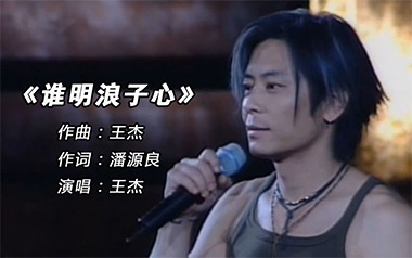 谁明浪子心吉他谱