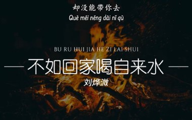 不如回家喝自来水吉他谱
