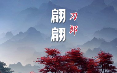 翩翩吉他谱_封面