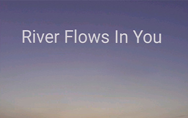 River Flows In You指弹吉他谱