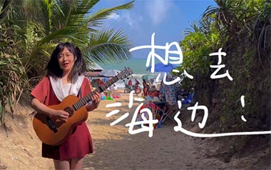 想去海边吉他谱