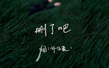 删了吧吉他谱