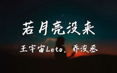 若月亮没来吉他谱_封面