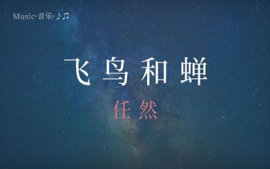 飞鸟和蝉吉他谱