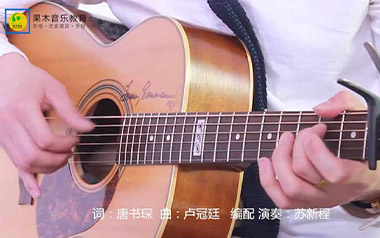 一生所爱指弹吉他谱