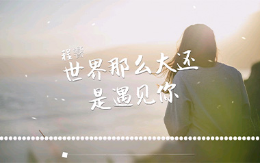 世界这么大还是遇见你吉他谱_封面