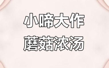 蘑菇浓汤吉他谱_封面