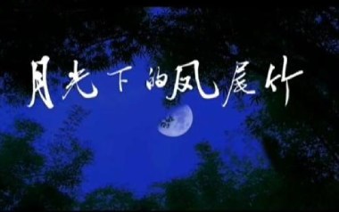 月光下的凤尾竹指弹谱吉他谱