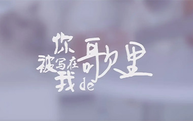你被写在我的歌里吉他谱_封面