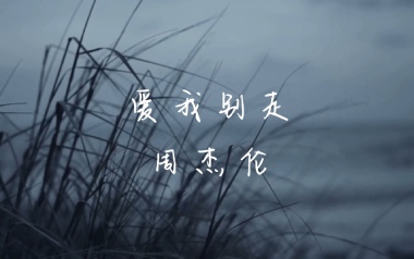 爱我别走吉他谱_封面