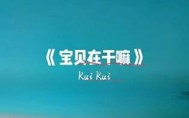 宝贝在干嘛吉他谱_封面