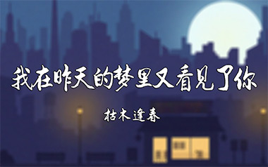 我在昨天的梦里又看见了你吉他谱_封面